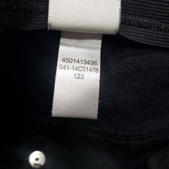 So Slimming By‎ Chicos Pants Womens 1.5 Black Ankle Stretch Mid Rise - Picture 4 of 12